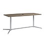 Bush Business Furniture 72"W x 36"D Boat Shaped Conference Table, Modern Hickory (99TBM72MHSVK)~#|#~75DF216D-E03A-4D6A-AC119B654A6A15FA_sc7