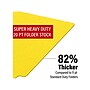 Medical Arts Press Heavy-Duty End Tab File Folder, Straight Cut, Letter-Size, Yellow, 40/Box (S-09459-YLW)~#|#~75E54D51-BE99-4C6F-B8B06DF23BB92CF8_sc7