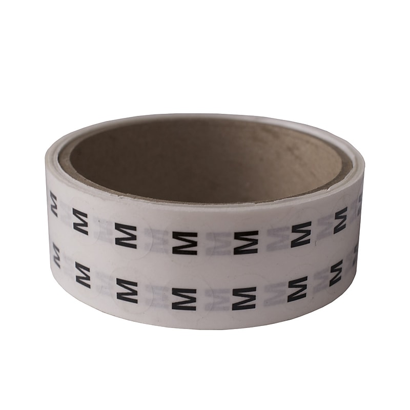 Nahanco Acetate Clear Label, M, 1000/Box (LBM) image 1