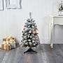 Nearly Natural Flocked White River Mountain Pine Artificial Christmas Tree, 3' (T1761)~#|#~75EC028D-1057-41A3-A098937D4AD7AC07_sc7