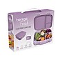 bentgo Fresh Bento Box, 3-Compartment, Lilac, 39.2 oz. (BGOFR-2LC)~#|#~75ECC53B-051F-4194-8BCCBF2F45708188_sc7