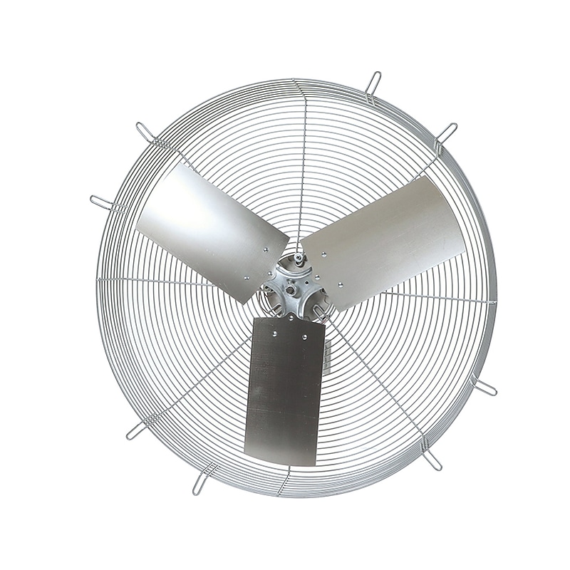 TPI Corporation CE-D 30" Wall Fan, 2-Speed, Silver (07984702) image 1