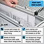 AdirOffice Hanging Clamp Document Holder, 24", Horizontal, Silver Aluminum, 12/Pack (ADI6026--2)~#|#~75EF2058-AA49-464B-A856C79E4C659B0A_sc7