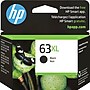 HP 63XL Black High Yield Ink Cartridge, Prints Up to 430 Pages (F6U64AN#140)~#|#~75EF5F3F-AF61-4D4A-B7732164B90BDDA0_sc7