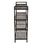 Household Essentials 4-Tier Metal Shoe Rack, Espresso Bronze (2163-1)~#|#~75F262A2-5AE6-48D9-9B69CFCF6CE13D11_sc7