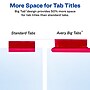 Avery Big Tab Insertable Paper Dividers, 8 Tabs, Multicolored (11123)~#|#~75FD4372-ADB9-4240-802C623C9F7E189E_sc7