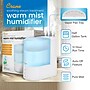 Crane Ultrasonic Warm Mist Tower Humidifier 0.5-Gallon, White (EE-5200)~#|#~760324EC-E41F-4D65-9ADE0F3DA36ABA57_sc7
