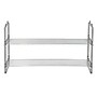 Household Essentials Stackable Two‑Tier Metal Shoe Rack in Closet Storage Organizer (HH2103)~#|#~7604E43B-5D32-4129-B56CD1EE14F4FA9D_sc7