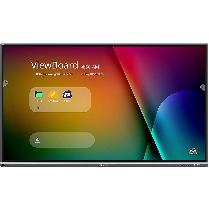 ViewSonic ViewBoard 86" Wall-Mount Digital Signage (IFP8650) image 1
