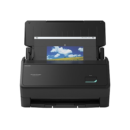 Ricoh ScanSnap iX2400 Duplex Document Scanner, Black (PA03870-B005