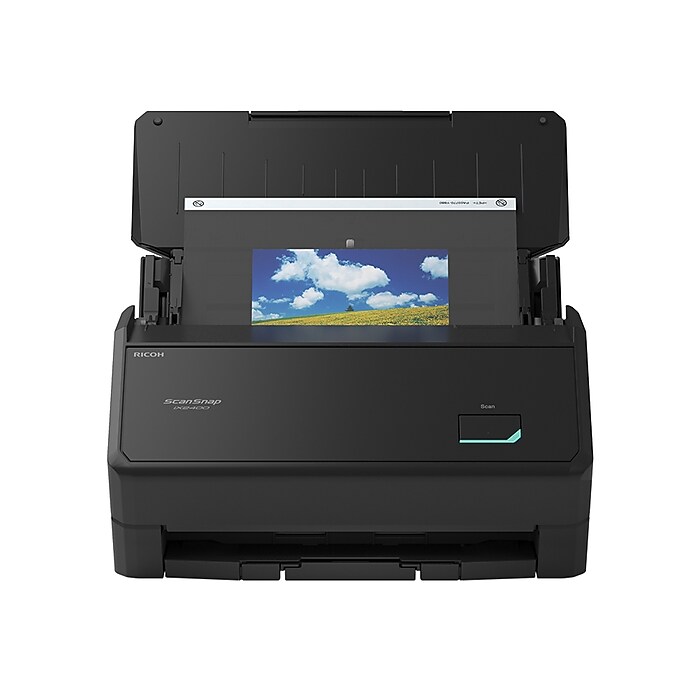 Ricoh ScanSnap iX2400 Duplex Document Scanner, Black (PA03870-B005