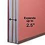 Staples 60% Recycled Pressboard Classification Folder, 2-Dividers, 2.5" Expansion, Legal Size, Brick Red, 20/Box~#|#~760BEAED-C000-4361-BE57E4F8F2357808_sc7