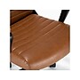Click365 Transform 3.0 Ergonomic Bonded Leather Swivel Desk Chair, Cognac (CCHR10008A)~#|#~760C4F72-AC16-45CB-89C9659F7FFBFDAD_sc7