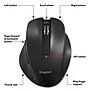 Staples TECH Wireless Ergonomic Curved Optical USB Mouse, Black (ST62599)~#|#~760EEC17-D205-4AF0-AA284F6F90F4B0B9_sc7