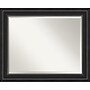 Amanti Art Ridge Black Frame Wall Mirror, 27.5" x 33.5" (A42674593609)~#|#~76115181-498C-4852-84E3285B3DD3D9C1_sc7