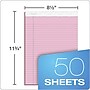 TOPS Prism+ Notepads, 8.5" x 11.75", Wide, Pink, 50 Sheets/Pad, 12 Pads/Pack (63150)~#|#~76145D9B-AEA4-41C3-B4F700D37CD1542A_sc7