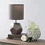 Simple Designs 10.24" LED Table Lamp, Gray (LT2065-GRY)~#|#~76147044-4EB9-4BD3-B5BC3BF98D598C7B_sc7