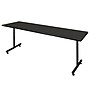 Regency Kobe 84"W x 24"D Training Room Table, Laminate, Ash Grey (MKTRCT8424AG)~#|#~7616E1BC-3300-4925-8DEC11087578EB89_sc7