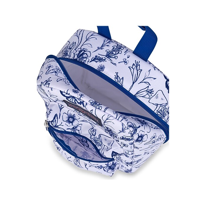 JanSport Big Break Foraging Finds Lunch Bag, Blue/White