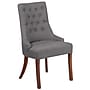 Flash Furniture HERCULES Paddington Series Fabric Tufted Accent Chair, Armless, Gray (QYA08GY)~#|#~761D6A5C-BEF6-452B-AB5C2675A79BD923_sc7