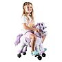 Happy Trails Ride On Unicorn, Purple/White (80-BF011)~#|#~76224A64-469A-461D-ACB691EACBE58D5A_sc7