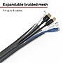 Staples TECH 10' Cord Sleeve, Black (ST62391)~#|#~7624AEDB-9137-4429-9817F833E0AB1223_sc7