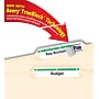 Avery TrueBlock Laser/Inkjet File Folder Labels, 2/3" x 3-7/16", White/Green, 1,500 Labels/Pack (5866)~#|#~76261EB6-FD78-4E96-ACBE01750CA148AE_sc7