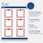 Avery Square Multipurpose Labels, 3" x 3", White, 60/Pack (19479370568)~#|#~762E07ED-215E-4D9E-B6F62144B2D87BD9_sc7