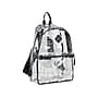 Eastsport Backpack, Medium, Clear/Black (197912-BLK)~#|#~762E9506-AFAF-4135-8E10004523AC3BD3_sc7