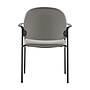 Flash Furniture Tiffany Vinyl Reception Side Stacking Chair, Gray (BT5161GRYVINYL)~#|#~762FCAC3-8600-402B-9A6BEBACAD2C0170_sc7