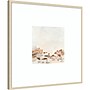 Amanti Art Liquid Sands I by June Erica Vess Wood Framed Wall Art Print, 31"W x 31"H (A426710403925)~#|#~7631416E-618B-4901-AD844836D636FFDD_sc7