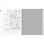 2025 Blue Sky Day Designer The Everygirl Evan Blue 8" x 10" Monthly Planner, Plastic Cover, Blue/White (150777)~#|#~7635345D-73F9-4374-BE4676F849E0B572_sc7