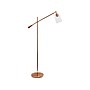 Lalia Home Studio Loft 55.5" Rose Gold Floor Lamp with Cylindrical Shade (LHF-5021-RG)~#|#~763697F7-4484-45C0-B392A60AA423E30A_sc7