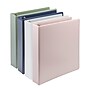 Samsill Earth's Choice Plant-Based 1.5" Durable View Binders,  3-Ring, Made in USA, Assorted Fashion Colors, 4/Pack (MP46959)~#|#~763AADB9-6382-4756-BCD9203872F1ED2A_sc7