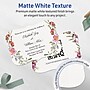 Avery Rectangle Flourished Edge Matte Blank Card, White, 50/Box (19479399759)~#|#~763B9FC8-9B7E-4A9D-B13486AB3EE82343_sc7