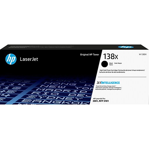 その他 gpgp HP 138X Black High Yield Toner Cartridge, Prints Up to 4,000