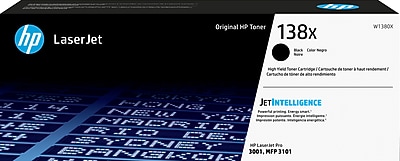 HP 138X Black High Yield Toner Cartridge, Prints Up to 4,000 Pages (W1380X) Sansujyuku sansujyuku.com