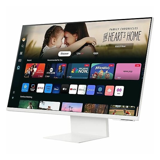 Samsung M80D 32" 4K Ultra HD 60 Hz LCD Monitor, White (LS32DM801UNXZA)~#|#~7649949C-D982-4651-8ED57E7A58A087A8_sc7