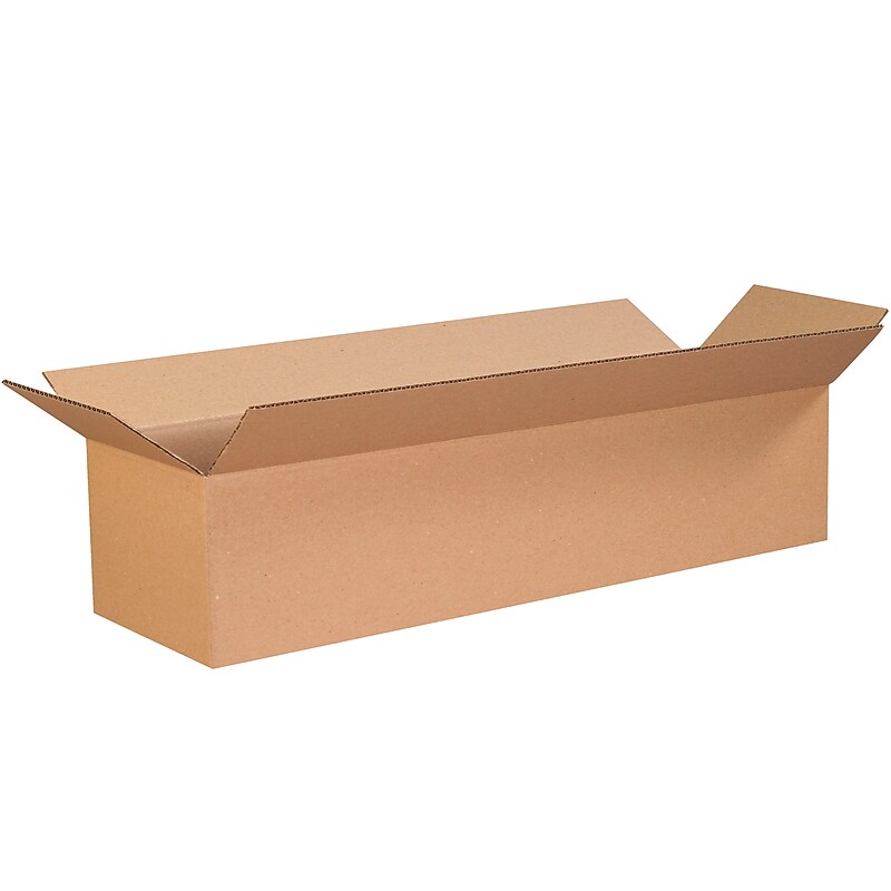 26" x 6" x 6" Shipping Boxes, 25/Bundle (2666) image 1