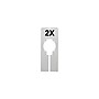 Nahanco 2X Plastic Divider White (QSDWWMNS-2X)~#|#~764F4C2D-FD5D-429A-85F9F9B91D8A1FBE_sc7