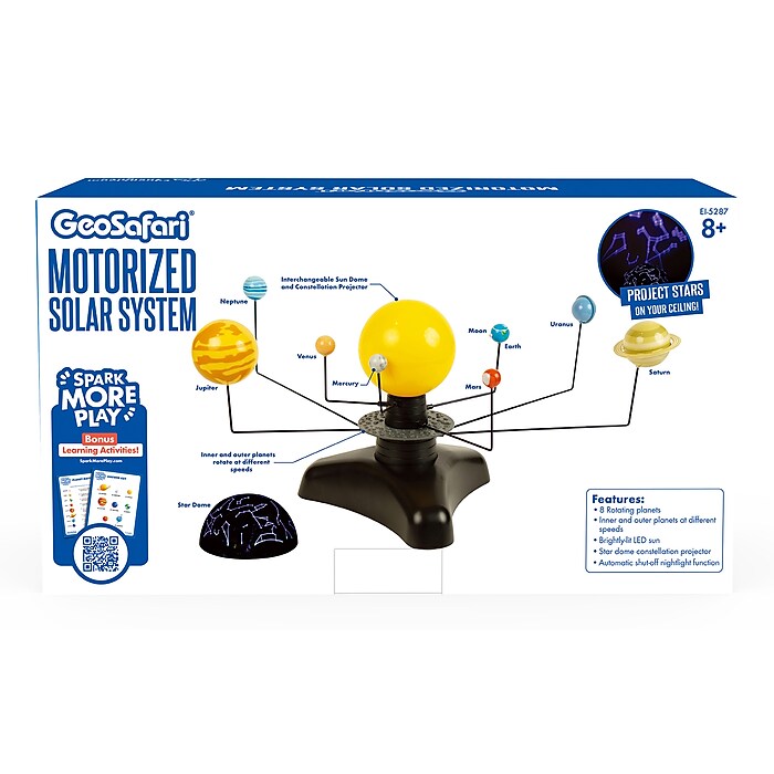 Educational insights geosafari motorized solar system science kit sales