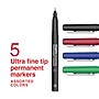 Staples Duramark Permanent Marker, Ultra Fine Tip, Assorted, 5/Pack (ST62953)~#|#~76538989-8575-4D4A-AB4ABFF1D03EB8F7_sc7