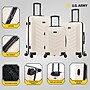 US Army FOX 3-Piece Hardside Spinner Carry-On Luggage Set, TSA Checkpoint Friendly, Sand (USLFOXSML-SAN)~#|#~7654FCBE-E126-4CBA-87052199EA9F08DA_sc7