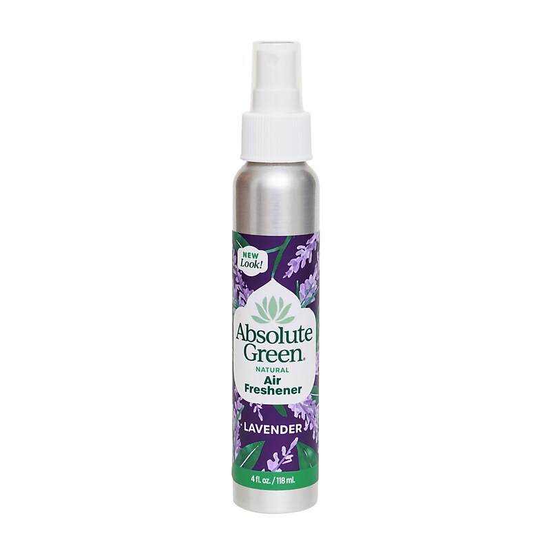Absolute Green Air Freshener Spray, Lavender Scent, 4 Fl. Oz., 12/Carton (AG4-ST-12) image 1