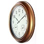 Infinity Instruments Craftsman Metal Indoor/Outdoor Clock & Thermometer, 18" Dia. (12144CP-1679)~#|#~765813BC-CF26-4313-8789F832872325B8_sc7