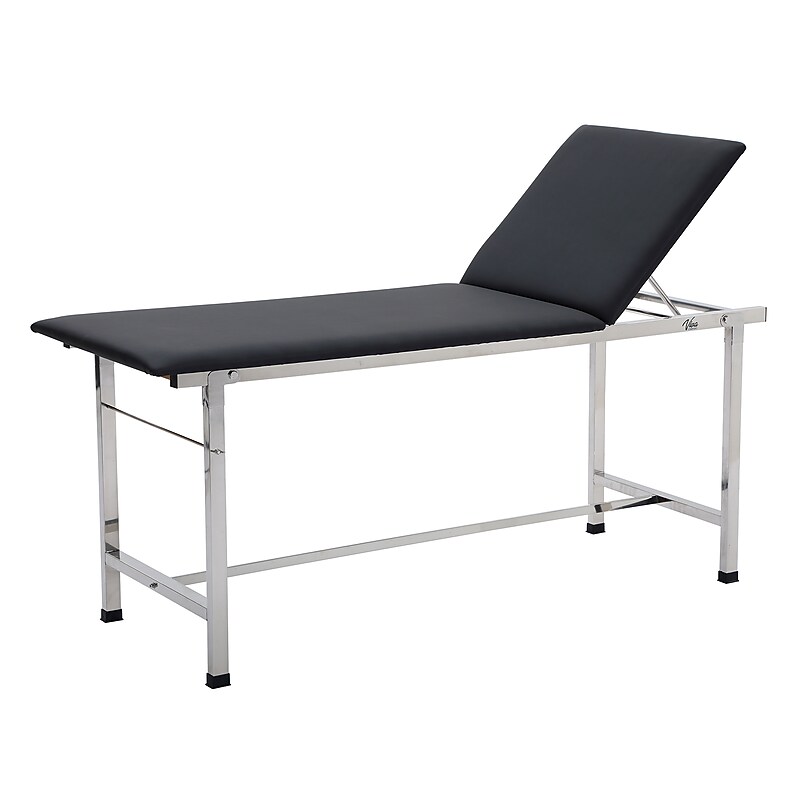 Viva Comfort Medical Exam Table, With Built-In Paper Towel Dispenser, Black (996-01-BLK) image 1