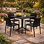 Regency Niche Terrace Square Bistro Table, 31.5"D x 31.5"W, Black (TOB3131BK)~#|#~76612995-950A-4814-B36647FA661D0F1F_sc7