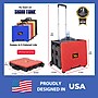 Dbest Original Quik Cart Collapsible Rolling Crate, Red (01-681MB)~#|#~766D0960-2134-4B37-8B4FC358EACEE72D_sc7