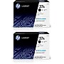 HP 37A Black Standard Yield Toner Cartridge, 2/Pack (CF237A-2PK-VB)~#|#~766D3213-1585-4DEC-B09F739C9B1D9086_sc7