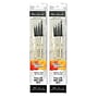 Daler-Rowney Simply Simmons Dot the Eyes Mixed Media Synthetic Brushes, 4/Set, 2 Sets/Bundle (DRWD255400007-2)~#|#~766FF27B-8F02-45AC-96425F93BB2C050D_sc7